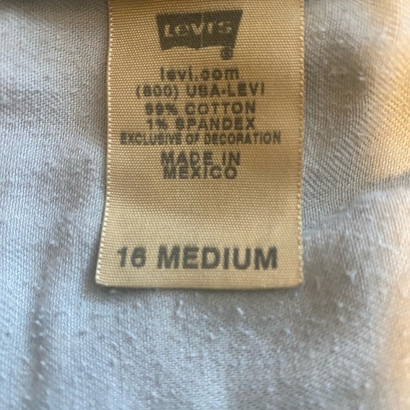 Levi’s 545 low boot cut jeans. Size 16 medium. Dark denim & nice condition. - Picture 7 of 13